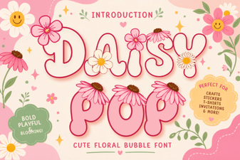 Daisy Pop Font: Playful Typography for Creative Projects