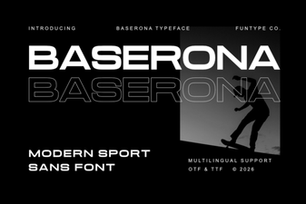 Baserona Font: Modern Typography for Creative Projects