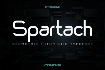 Spartach Font: Bold Typography for Creative Projects