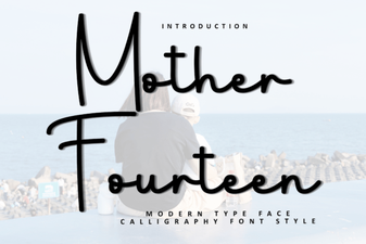 Mother Fourteen Font: Creative Typography for Design Projects